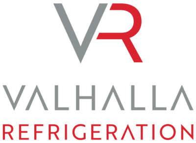 Valhalla Refrigeration in Castlegar BC, the Kootenays, logo design and brand identity